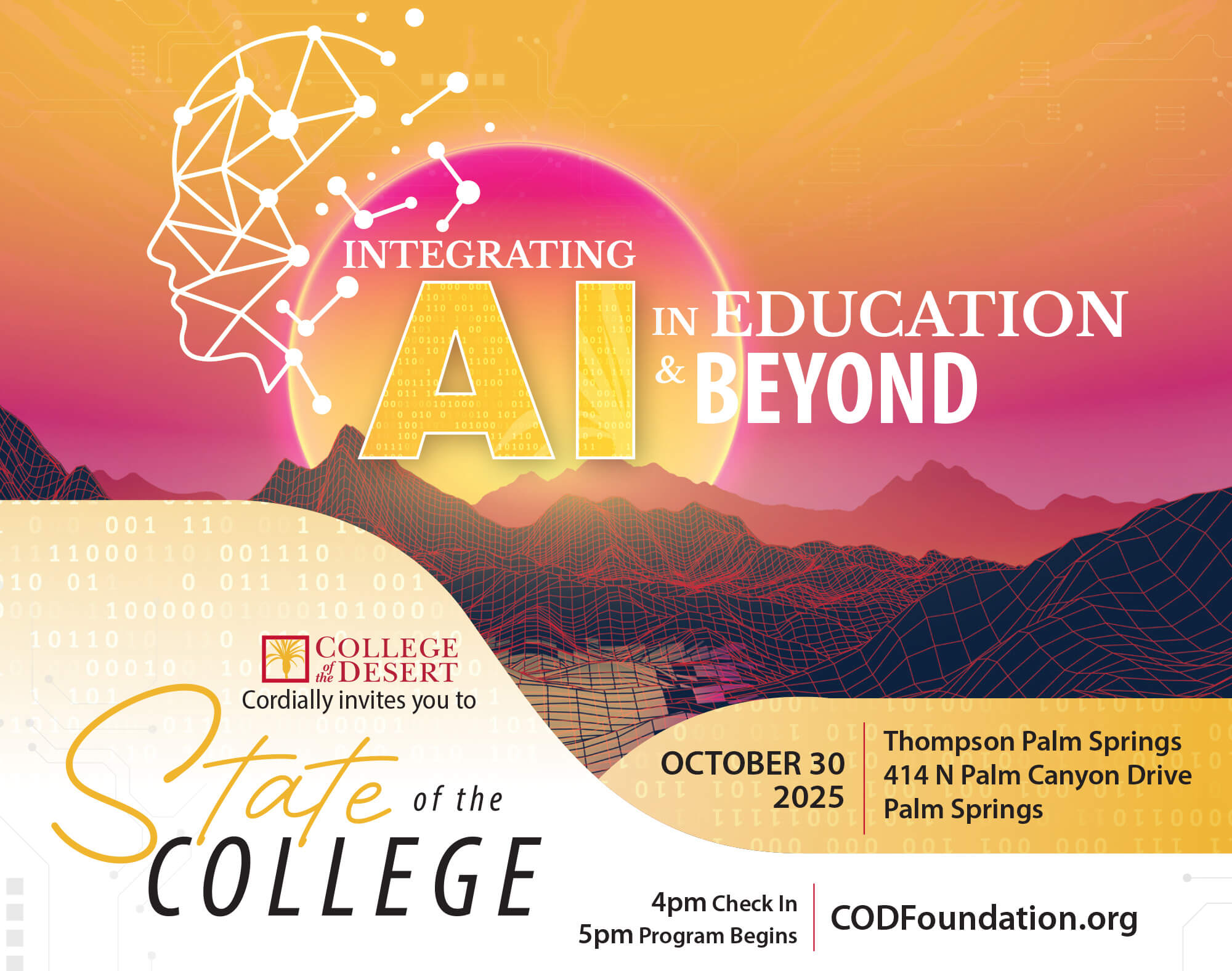 StateOfTheCollege_TopHeader_2000_opt College of the Desert State of the College Logo