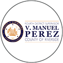 Sponsor_SupervisorPerez_125_opt Fourth District Supervisor V. Manuel Perez County of Riverside Logo