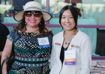 Guests at the President’s Circle cocktail reception at Desert Willow Golf Resort