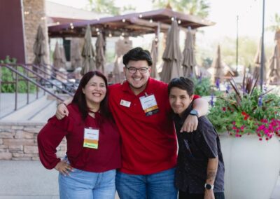 Guests at the President’s Circle cocktail reception at Desert Willow Golf Resort